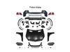 Mercedes LM166 to GLE Kit, GLE to AMG Front/Rear Bumper Upgrade Parts.