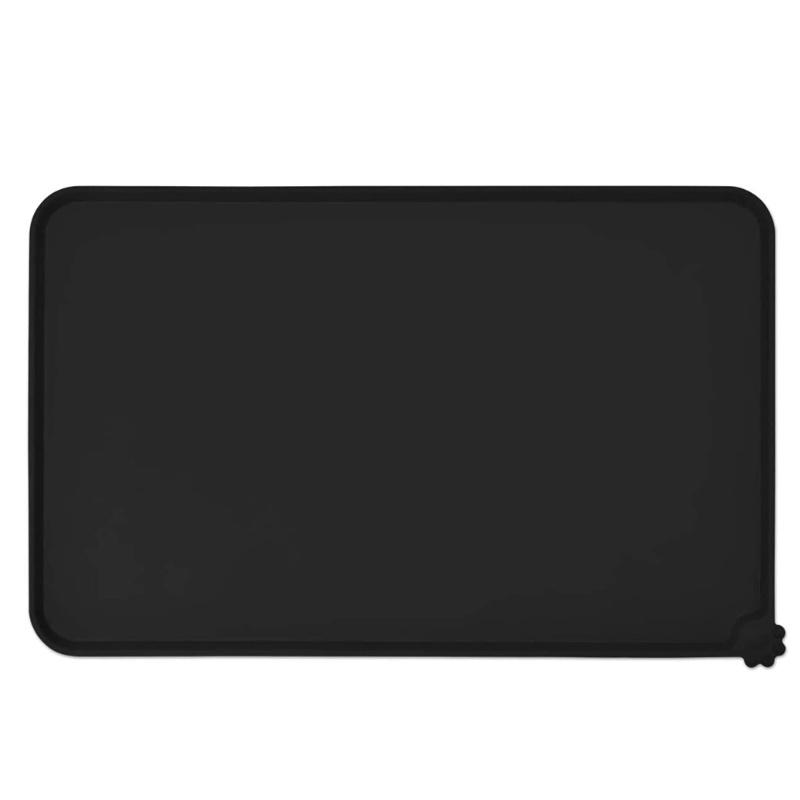 48*30*2cm Silicone Pet Mat Anti-spill Dog And Cat Feeding Mat