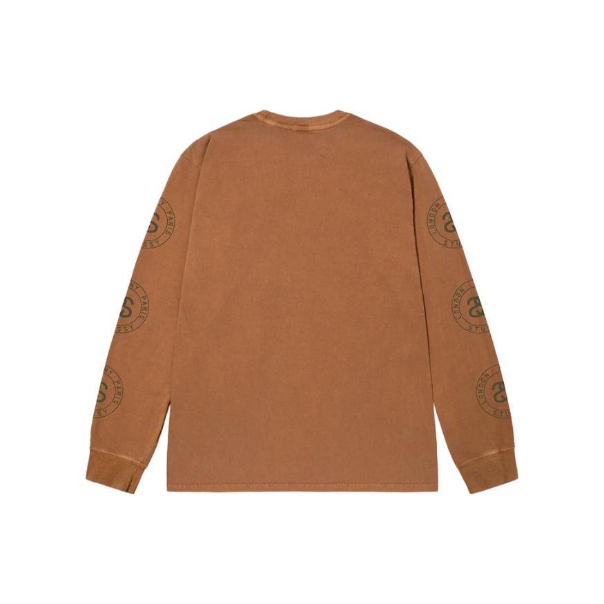 Stussy Seal Pigment Dyed Long Sleeve Tee 1994860