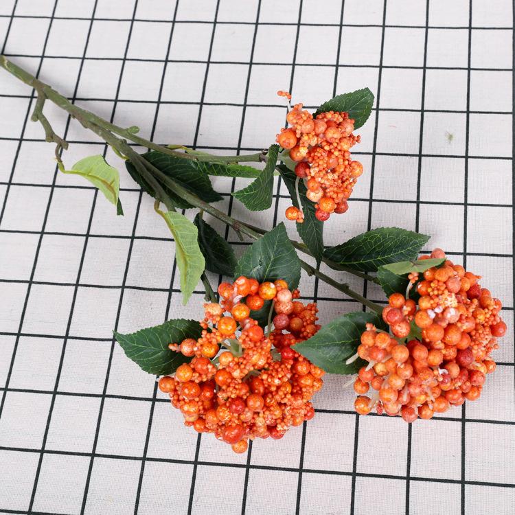 Simulation Blueberry Berry, Fake Lover Fruit Branch Decorative Ornament, Simulation Blueberry Branch