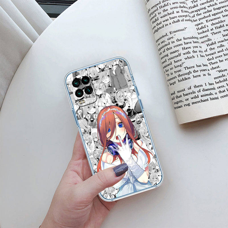 IR19 Miku Nino Itsuki Nakano Case for Motorola E22S E7 G6 G7 G8 G9 Plus Power Play G10 G20 G04 E30 E40 E22 E20 E13 E15 G22 G23 G05 G75 G35 G55