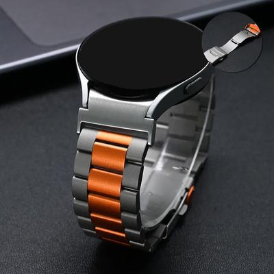 Titanium Band for Samsung Galaxy Watch FE 7 6 5 4 44mm 40mm No Gaps Strap For GALAXY 6/4Classic 47mm 43mm 42 46mm Metal Bracelet