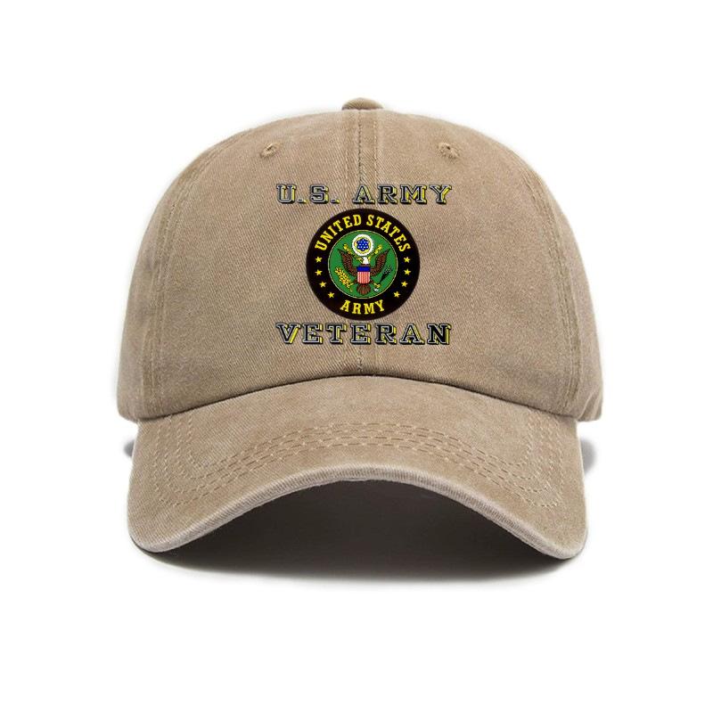 Printed Washed Distressed Soft Top Baseball Cap Unisex Sun Visor Baseball Cap