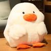 Cute Duck Plush Toy - Big White Goose Pillow for Office Naps or Girlfriend Gift