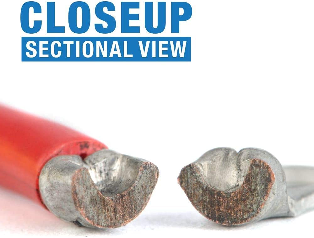 IWISS Bare Crimp Bare Crimp Crimping JIS Compatible IWS-16 Terminals, Sleeves, Tool, Compliant, 1.25-16.0sq