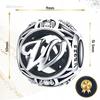 Charms Letter W 925 Bead Pendant S925 Openwork Zircons Letter
