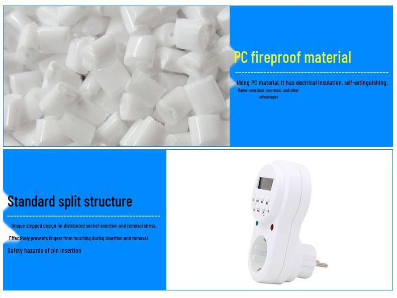 Smart European Fish Tank Timer Socket ETG-63A