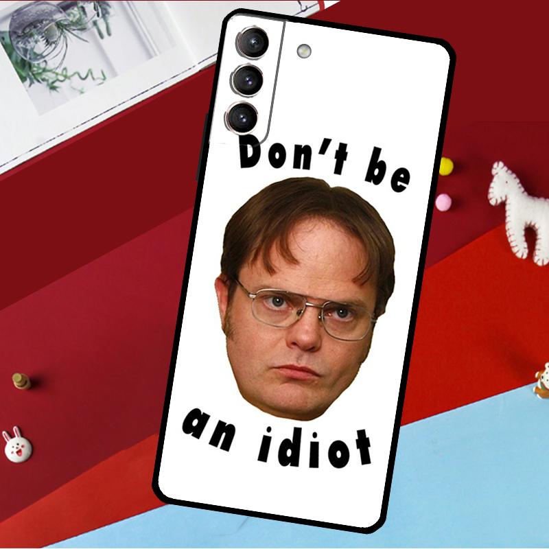 Dwight the Office Jim Makes Funda For Samsung Galaxy S26 S25 S23 S22 S20 S24 Ultra S9 S10 Plus S21 FE S25 FE Phone Case