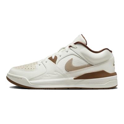 Air Jordan Stadium 90 Vela Bronceado Claro Británico Zapatillas para Mujer Crema Cáñamo HF5762-121