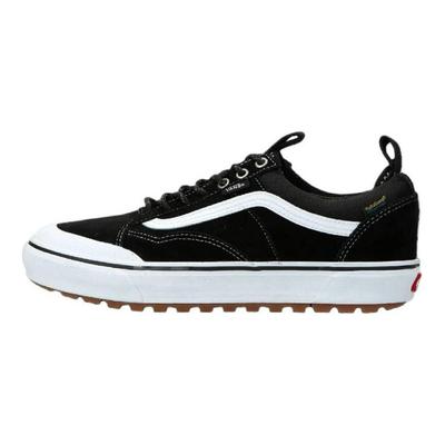 נעלי קז'ואל נמוכות גזרה עמידות בשחיקה Old Skool יוניסקס סניקרס שחורות VN000CVNBA21