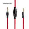 3.5mm Cord Replacement Cable for Cloud / Mix / S Game Headsets Cable with Mute