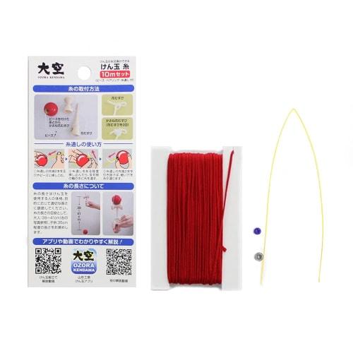 

Аксессуары для кендамы Kendama Thread 10m/Bearing Set Red