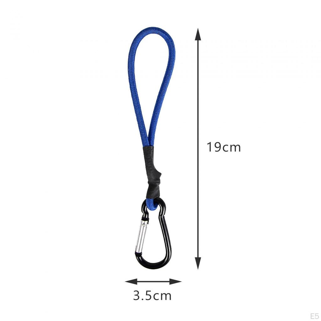 Bungee Cord with Alloy Carabiner Hook, Short Canopy Ties for Tents And Wire Racks in Outdoor