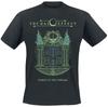 The Halo Effect Pochod neslyšených Tričko Metalové Tričko s Potiskem Oltářní Lebky Stromu Metalové Fanouškovské Merch