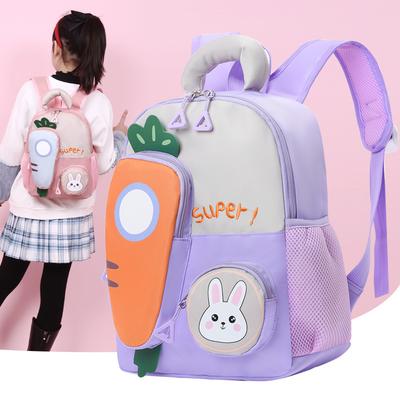 Nova Mochila Escolar de Jardim de Infância Desenho Animado Animal Leve Menina e Crianças Impermeável Super Leve Redução de Carga