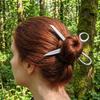 Hair Fork Funny Scissors Shape Hair Stick Creative Unique Style Y2K Hair Clip ABS Hair Accessories Decorative Headwear Party