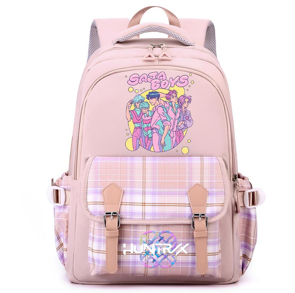 Anime Cartoon K-Pop Printed Large Capacity Backpack for Teenger Student Girl Boy Schoolbag Bookbag Women Waterproof Travel Bag Mochila Kid Gift