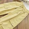 Summer Spring Clothes Kids Cargo Joggers Elastic Ankle Pants Casual Trousers Light Breathable Pants