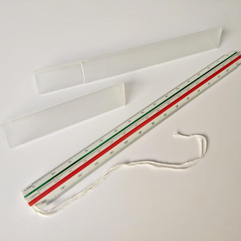 Multifunctional Triangular Scale Ruler Set (5-Pack)