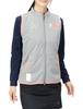Outerwear Golf W Hyper Stretch Hassui Inner Pad FZ Vest High Rise Heather M Women's