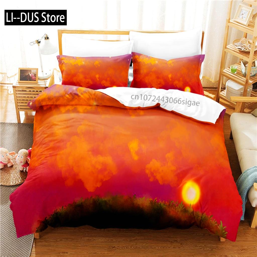 Sunset Bedding Set Duvet Cover Set 3d Bedding Digital Printing Queen Size Bedding Set Fashion Design