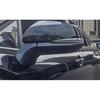 Carbon Fiber ABS Rear View Mirror Strip Trim For Toyota Corolla Cross 2022-2023