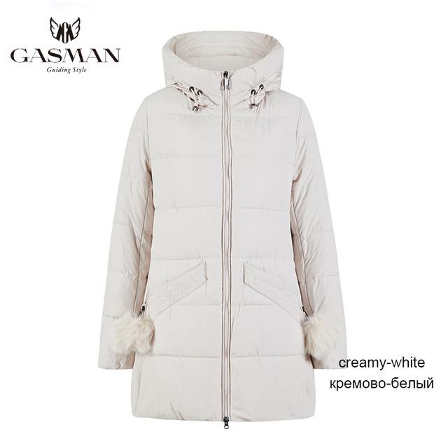 Gasman Blau Winter Dicke Jacke Für Frauen Mantel Mit Kapuze Mode Unten Jacke Marke Mantel Weiblichen Frühling Parka Warme Bio Mantel 18833