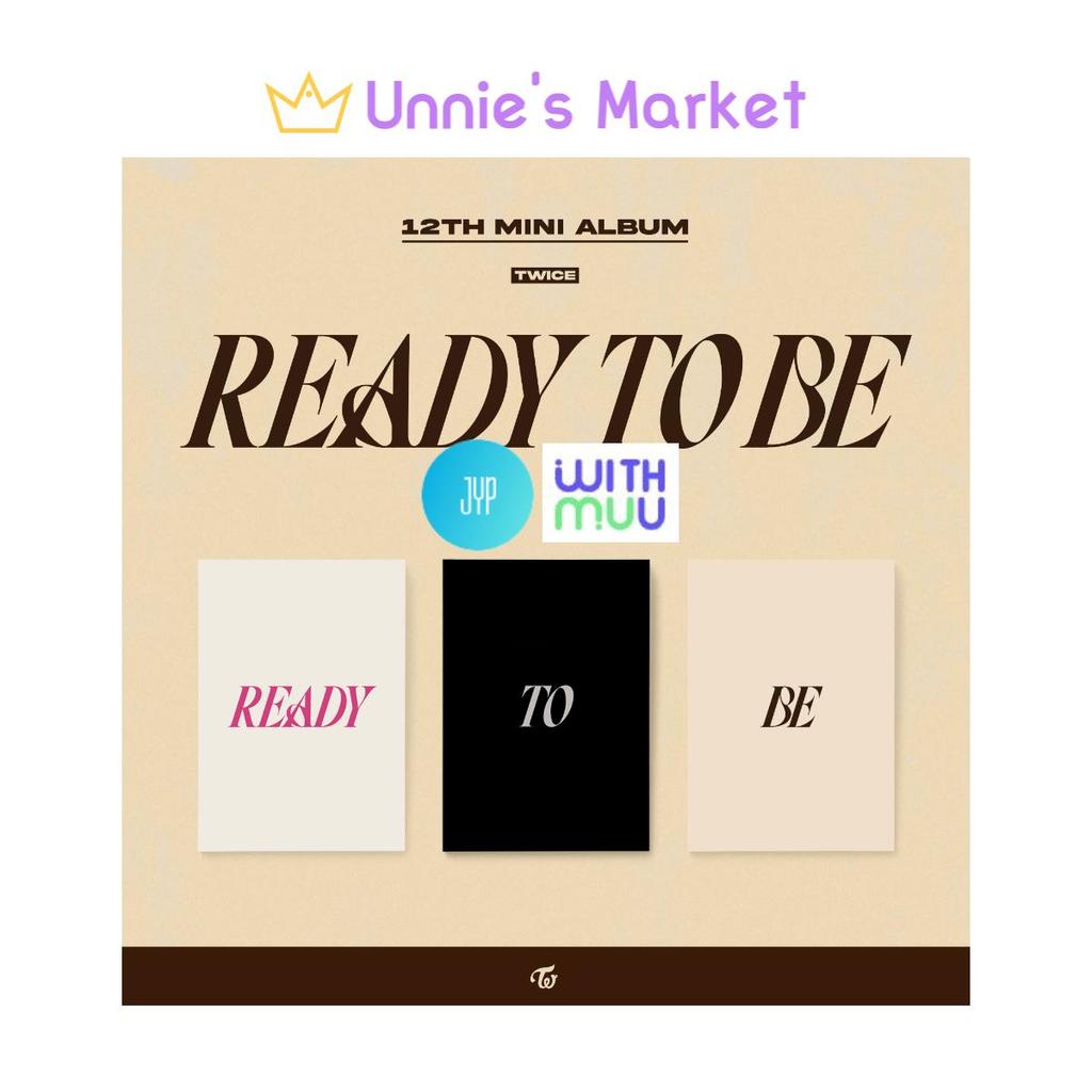  Pirkt JYP SHOP WITHMUU TWICE READY TO BE Album Free Gift L ti