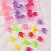 Frühling/Sommer Gemischte Farbe Schmetterling Blume Haarspangen – 24-teiliges Set mit niedlichen kleinen Krallen Pony-Accessoires