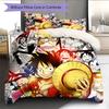 Cartoon Pattern Bedding Quilt Set Quilt Cover Pillowcase Home Decoration Birthday Gift (1 * Duvet Cover + 2 * Pillowcase, Without Core)