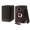 Haut-parleurs bluetooth - sharp - cp-ss30(br) - bibliotheque marron - 2x 30w - 2 voies - sans fil - 60w rms
