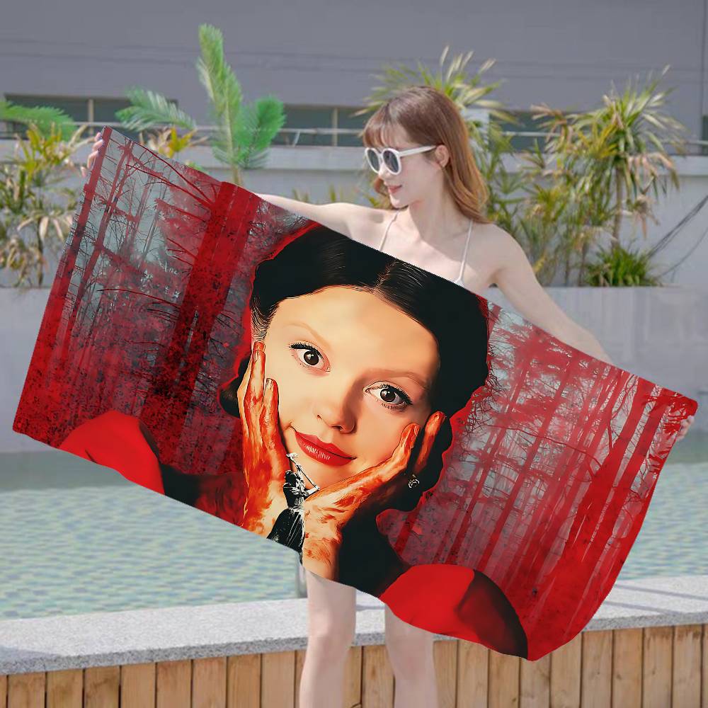 Drama Movie P-Pearl Bath Towel Microfiber Soft Water Absorbing Breathable For Girl Kids Decorative Cartoon Beach Towel