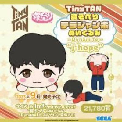 [USED] TinyTAN J-hope Dynamite Korean K-POP Plush Toy Red