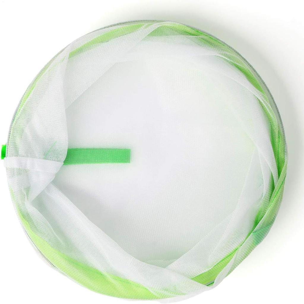 Foldable Insect Cage Butterfly Habitat Clear Mesh Enclosure Butterfly Enclosures Caterpillar Habitat Net Cloth Hatch Cage