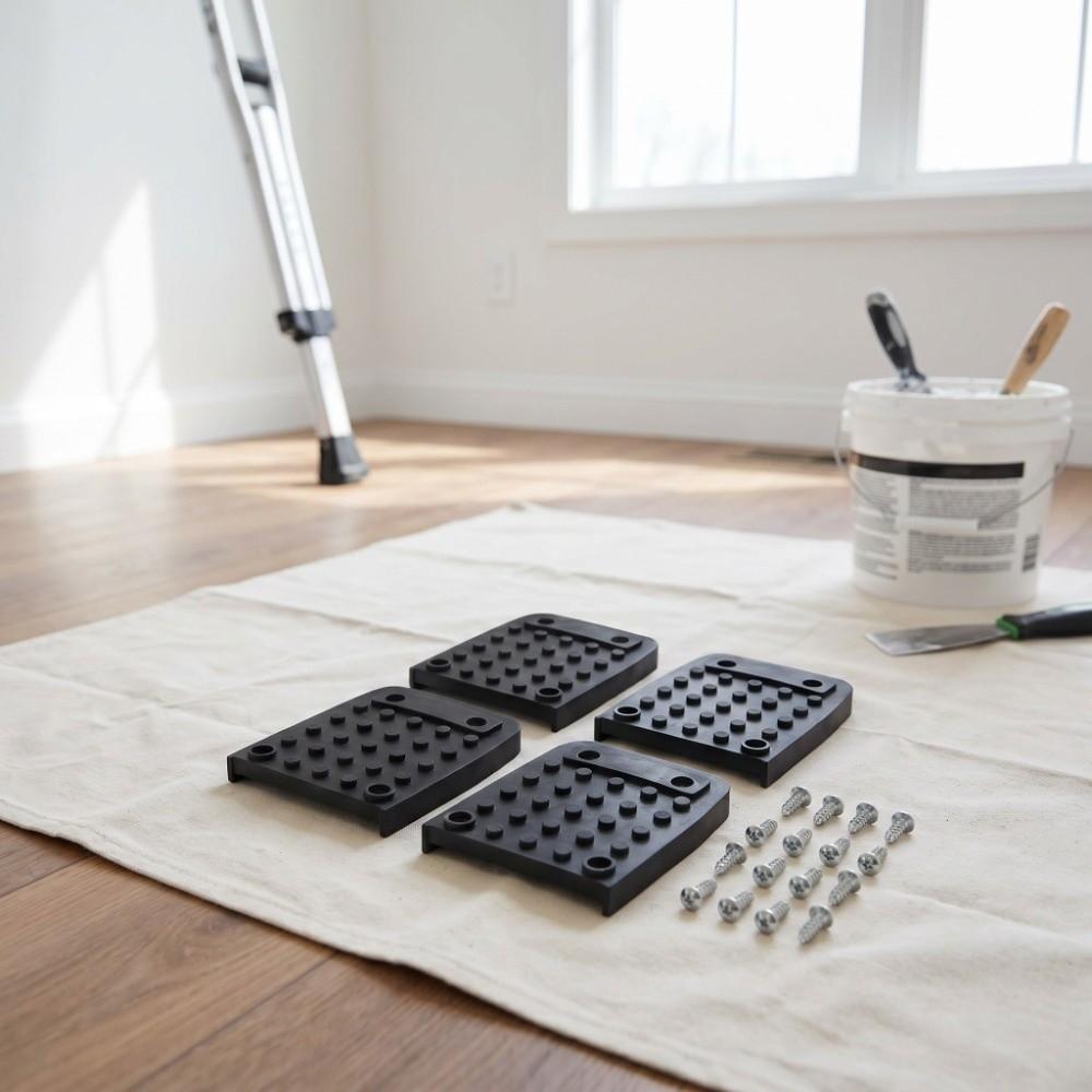 4Pcs Rubber material Stilt Pad Wear-resistant Replacement Kit Stilt Accessory  Tripod use
