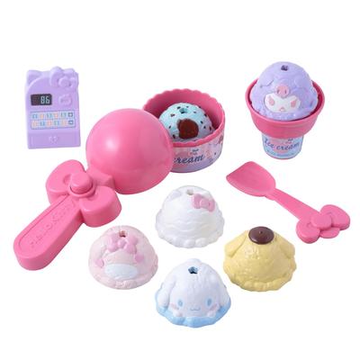 Maruka N Sanrio Characters Ice Cream Shop Shopping Set, Pretend Play Toy, Ages 3 and Up, 195917