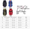 Puppy Outfit Adjustable Dogs Down Clothes Warm Thicken Winter Dog Clothes Soft Windproof Dog Coat Winter