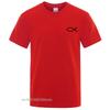 New T Shirt Unisexs Brand Tees Boys Male TShirt Tops Christian Jesus Fish High Quality Brand Unisex Tshirt