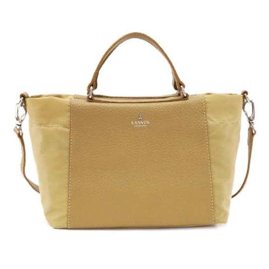 Двусторонняя сумка через плечо Avec 61-6801 Бежевая