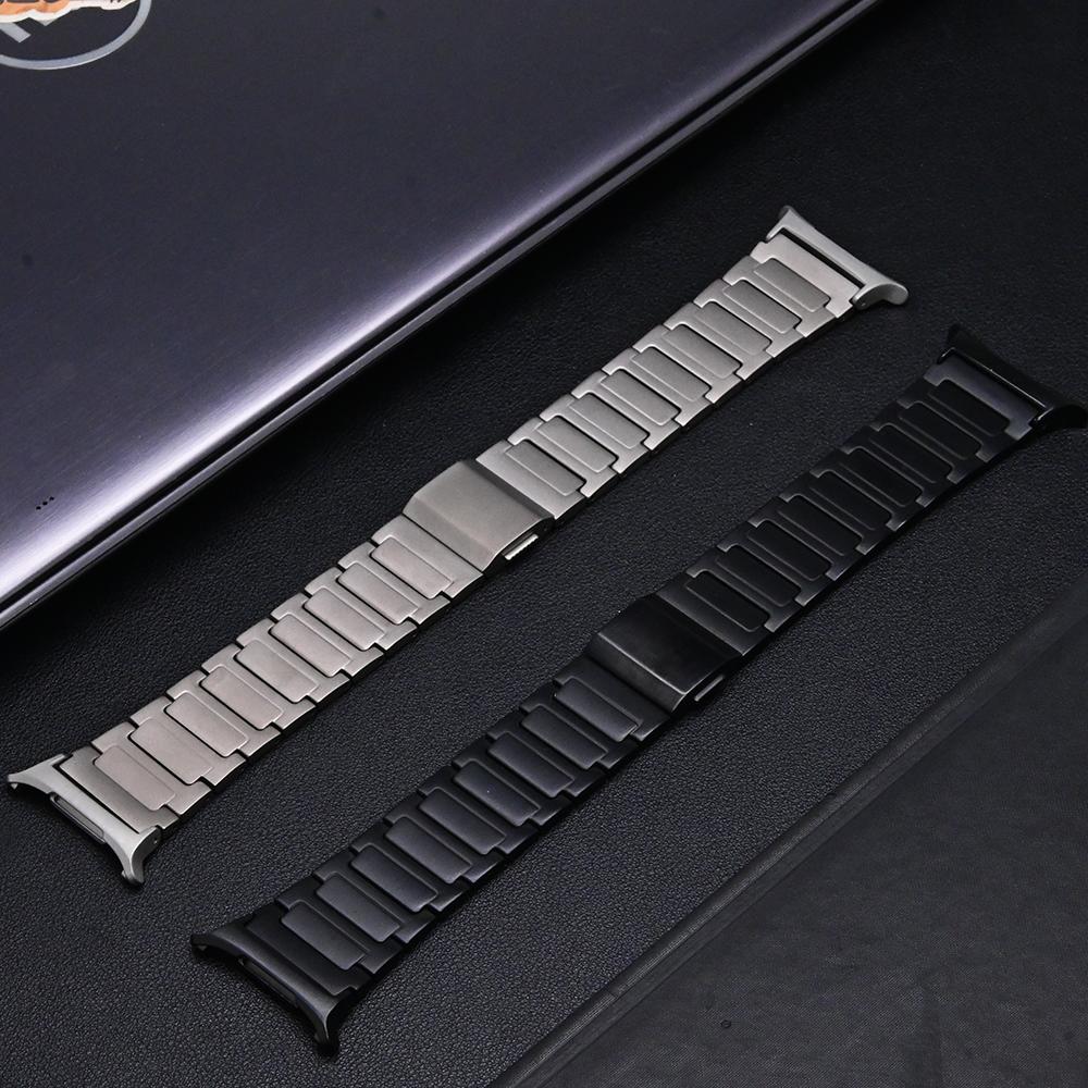 Magnetic Titanium Band for Samsung Galaxy Ultra Luxury Men Wristband for Samsung Galaxy Ultra Watch 47mm NO Gaps Link Bracelet