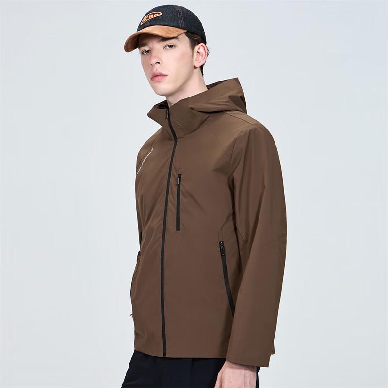 Mark Fairwhale Men's Three-Proof Hooded Outdoor Jacket