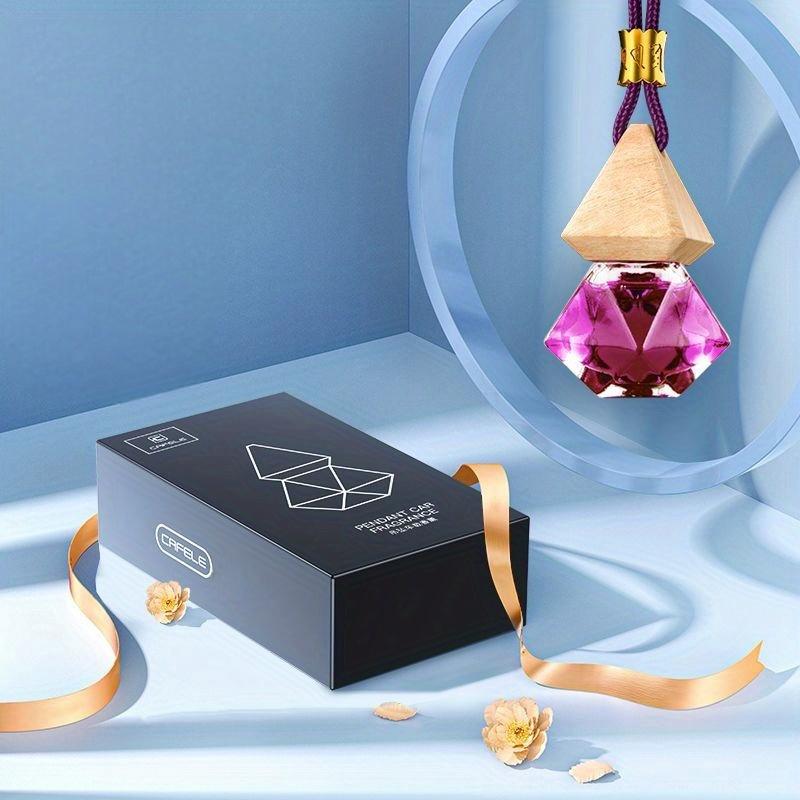 

CAFELE Car Perfume Pendant Include Essential Oil Air Fresheners Universal Car Supplies Auto Flavoring Car Fragrance Decorations фіолетовий