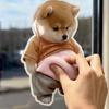 2Pcs Corgi Belly Anti-Collision Sticker Soft Bumper Guard Car Door Table Corner Protector Stress Relief Toy Self-Adhesive Decoration Sticker