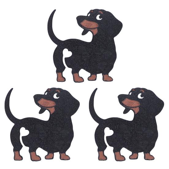 3Pcs Dachshund Bread Clips Set Funny Butt Bag Clips Reusable Plastic Sealing Clips for Food Bags Novelty Kitchen Gadgets