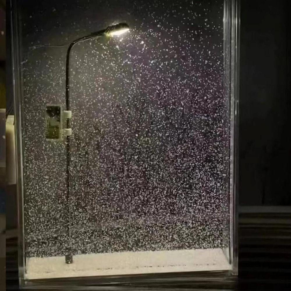 Christmas Decor Snow Scene Night Light DIY Materials Snow Scenery Night Light