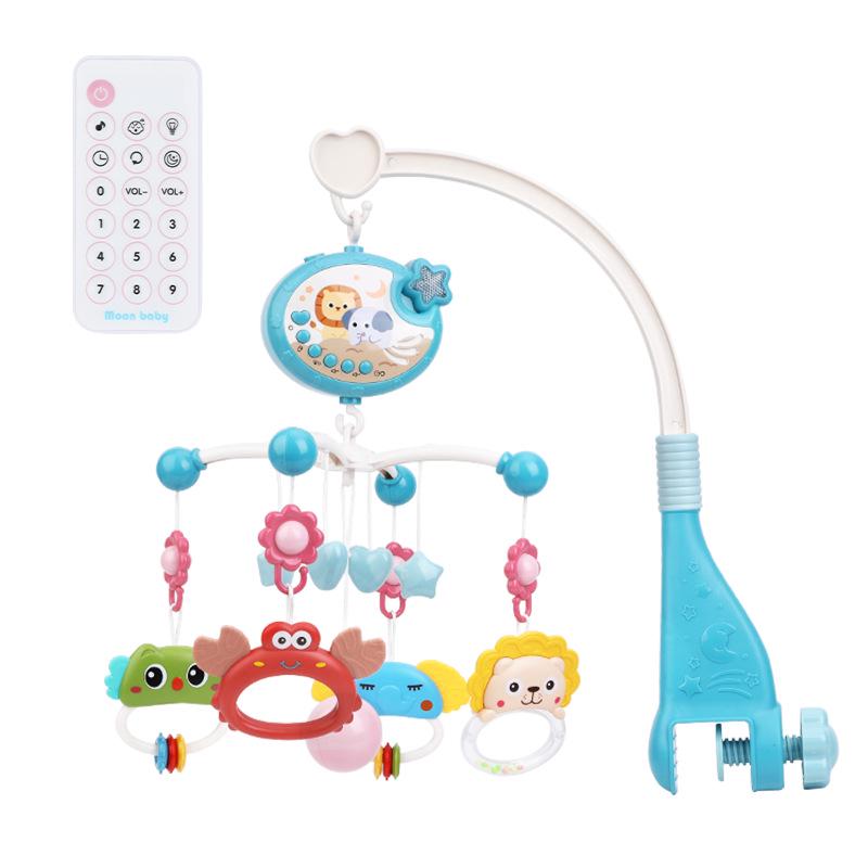 

New Baby & Toddler Music Mobile Rattle Toy for 0-1 Year Old - Crib Mobile with Projection & Soothing Features