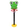 Basketball Playing Set Height Adjustable Frog Pattern Stand Basketball Holder Hoop for Children