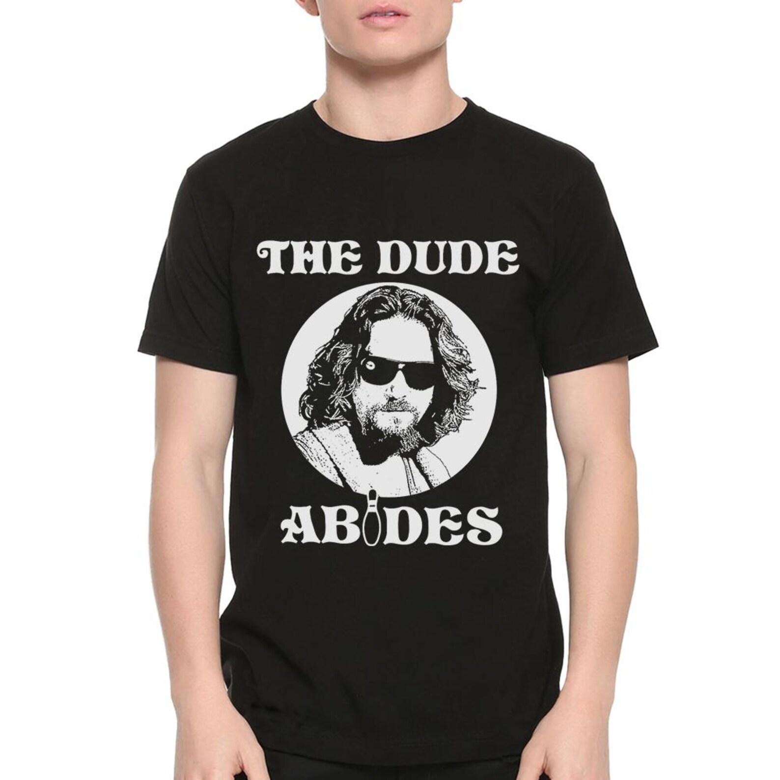 The Big Lebowski The Dude Abides T-Shirt, Men s and Women s Sizes 3XL