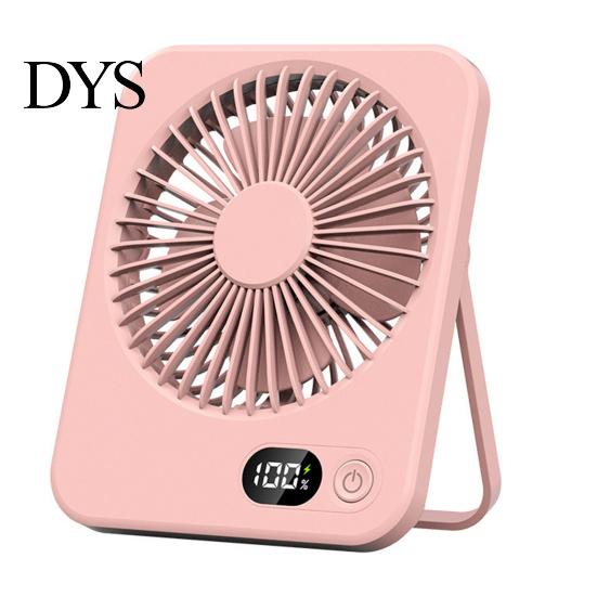 Handheld Fan for School Portable Desktop Fan, 5 Speed USB Rechargeable Small Adjustable Angle Cooling 180-degree Personal Home Office Dorm