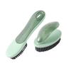 Green Shoe Brush Home Laundry Cleaning Brush Soft Bristles Do Not Hurt Shoes Board Brush Multifunctional Cleaning Tool Practical Shoe Brush